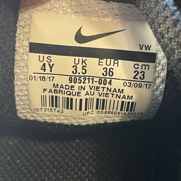 Nike SB Portmore II Ultralight (Kids) Size 4y- 905211-004 Red/Black - Picture 4 of 6